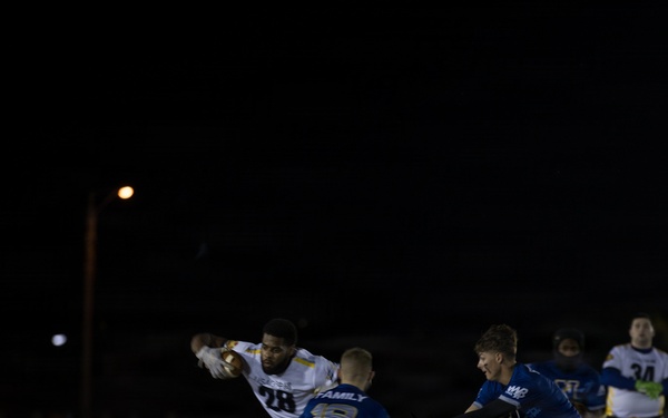 Army-Navy Flag football, Camp Shields, Okinawa, Japan