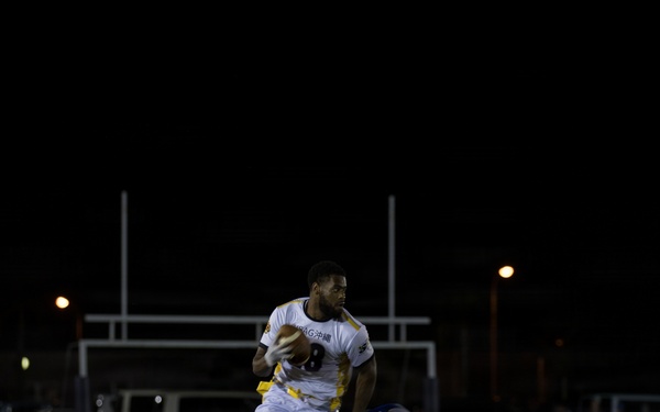 Army-Navy Flag football, Camp Shields, Okinawa, Japan