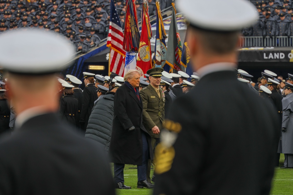 Cpl. Chesty XVI takes on "America's Game"
