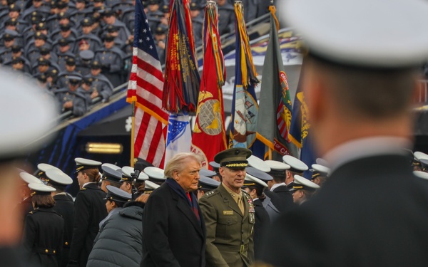 Cpl. Chesty XVI takes on &quot;America's Game&quot;