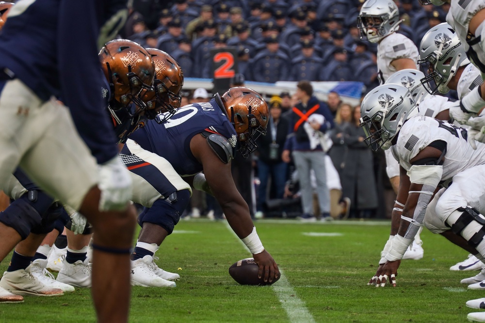 Cpl. Chesty XVI takes on "America's Game"