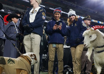 Cpl. Chesty XVI takes on "America's Game"