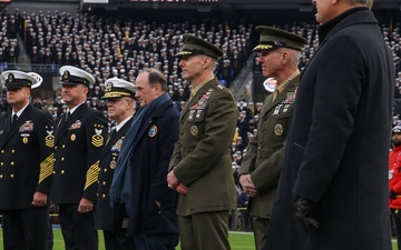 Cpl. Chesty XVI takes on "America's Game"