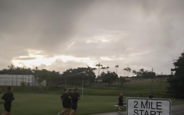 101st Troop Command units conduct Army Fitness Test