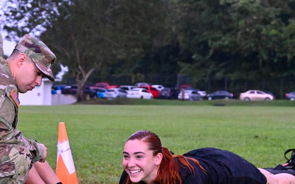 101st Troop Command units conduct Army Fitness Test