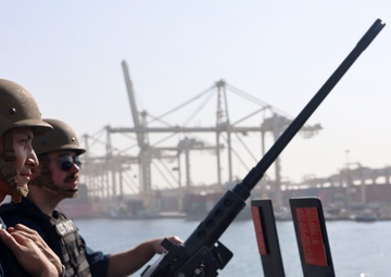 USS Roosevelt (DDG 80) Conducts Sea-and-Anchor, Departs Jebel-Ali, United Arab Emirates