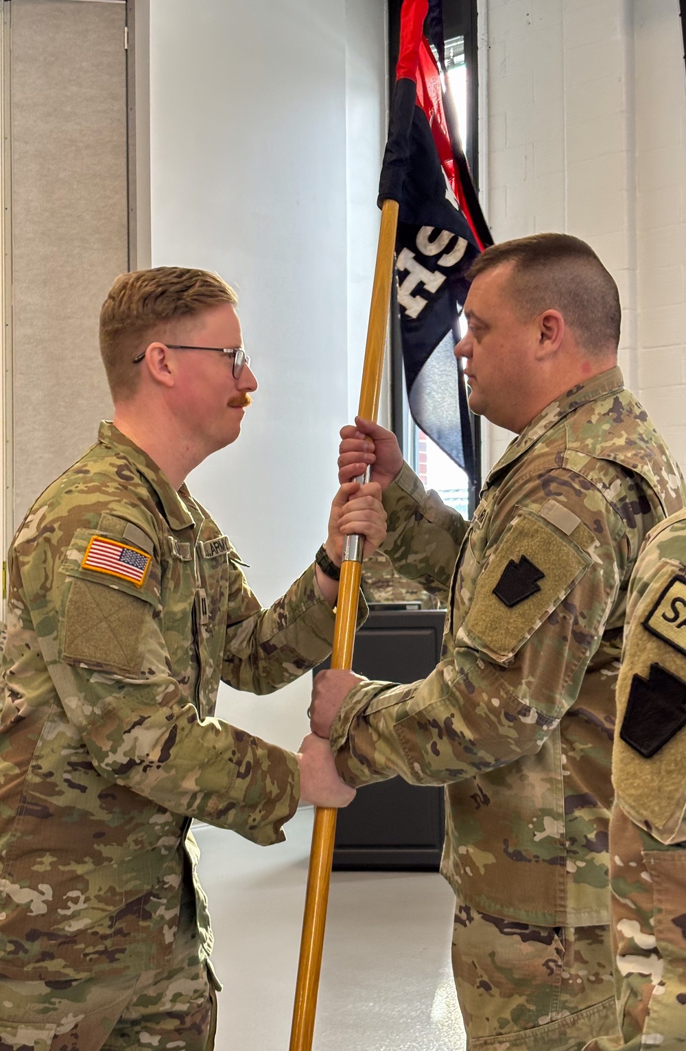 Headquarters Support Company Change of Command Ceremony