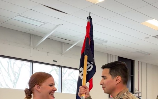 Headquarters Support Company Change of Command Ceremony