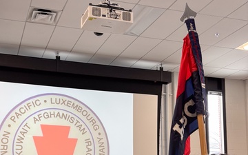 Headquarters Support Company Change of Command Ceremony