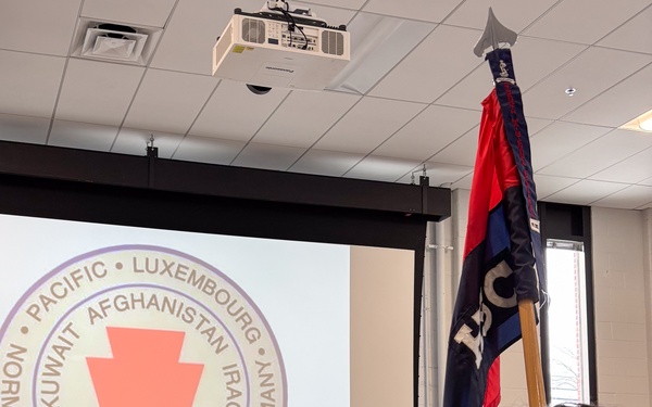 Headquarters Support Company Change of Command Ceremony