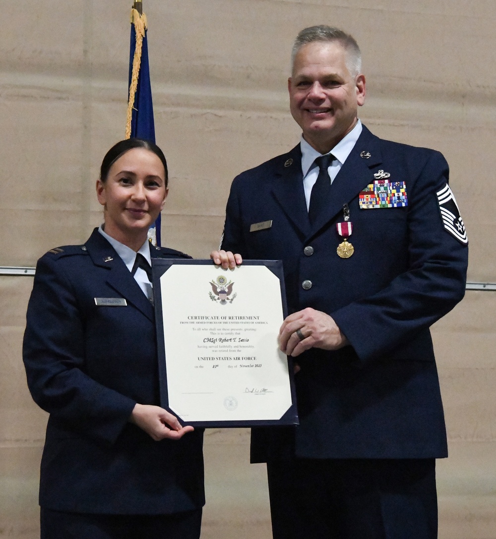 Seaford New York Resident Robert Savio Retires from the New York Air National Guard After 40 Years of Military Service