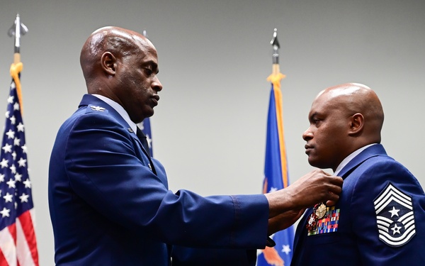 Chief Rideaux retires from the 165th Airlift Wing