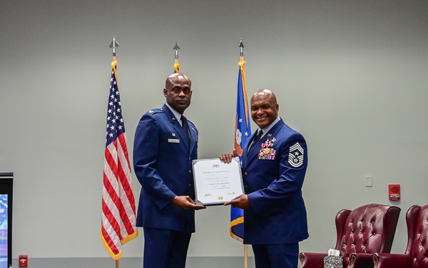 Chief Rideaux retires from the 165th Airlift Wing