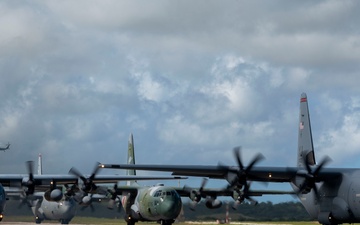 374 AEW, partnering nations participate in elephant walk for OCD25