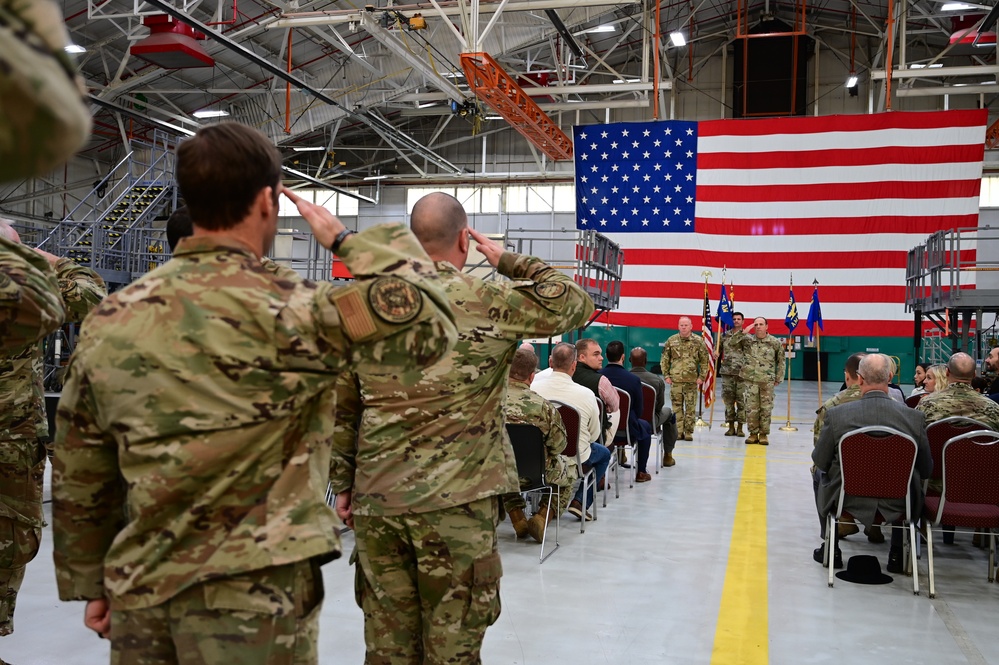Passing the Guidon: Three Leadership Changes at the 165th AW