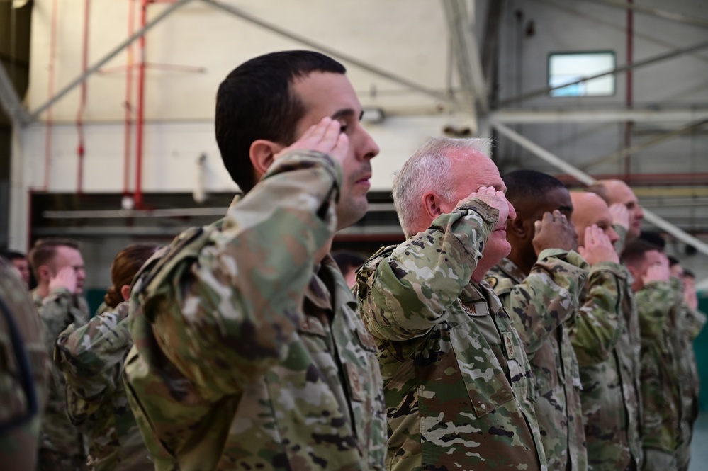 Passing the Guidon: Three Leadership Changes at the 165th AW