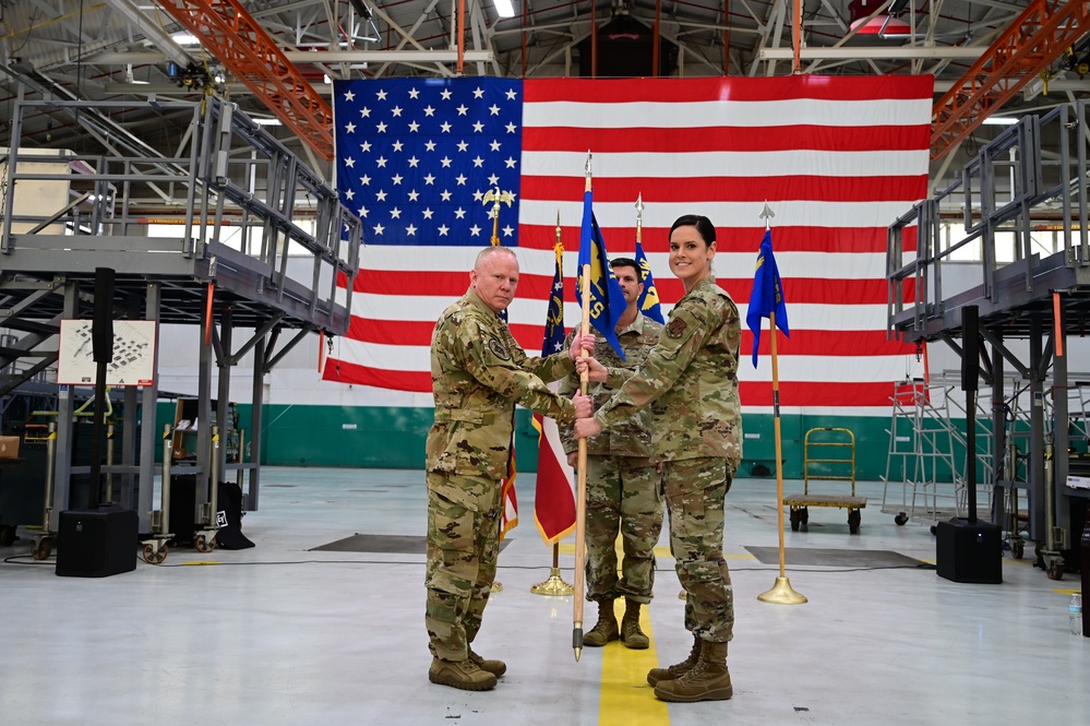 Passing the Guidon: Three Leadership Changes at the 165th AW