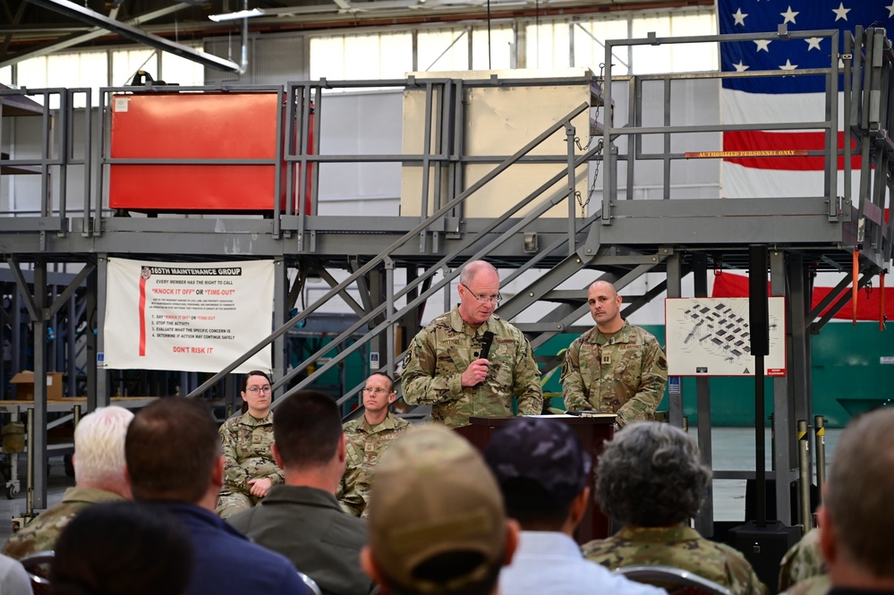 Passing the Guidon: Three Leadership Changes at the 165th AW