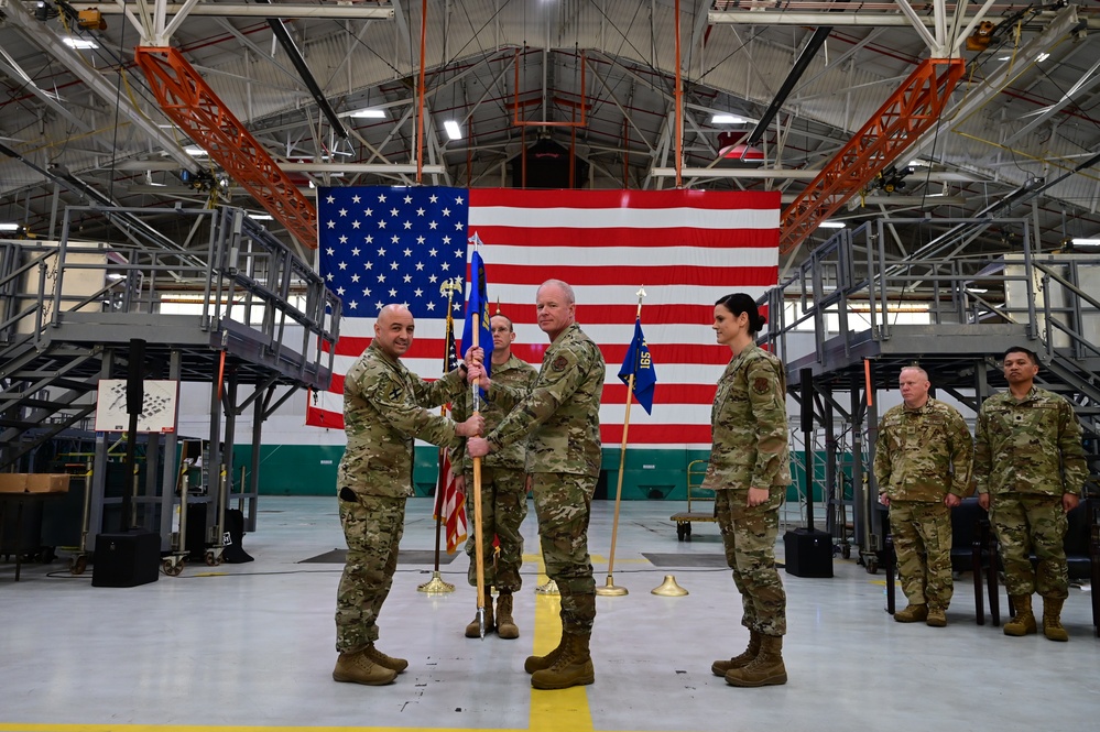 Passing the Guidon: Three Leadership Changes at the 165th AW