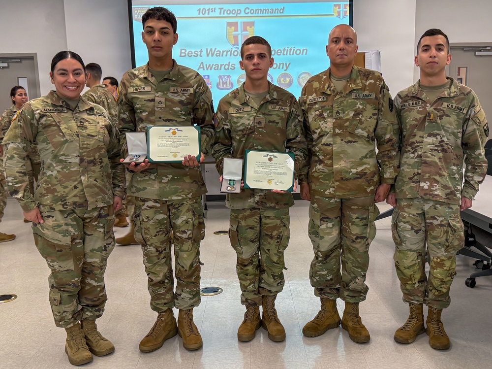 Best Warrior Tryouts: 101st Troop Command Honors Its Top Soldiers