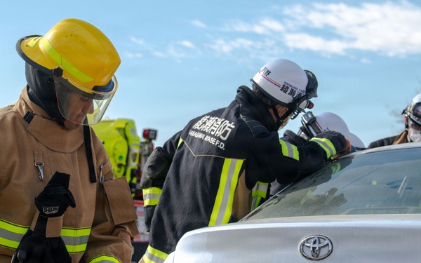CNRJ Fire and Emergency Services and Ayase City Fire Department Bilateral Training