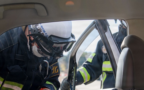 CNRJ Fire and Emergency Services and Ayase City Fire Department Bilateral Training