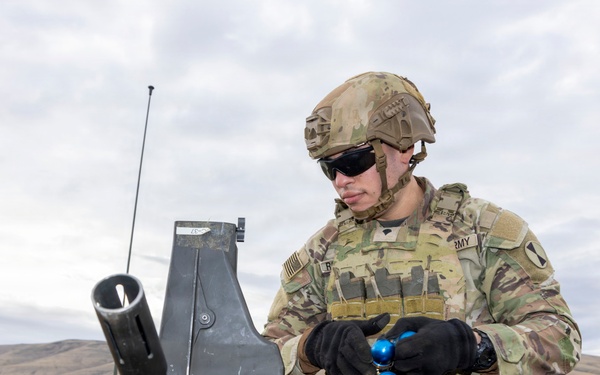 1-2 Stryker Brigade Combat Team Conducts Mark 19 Live Fire Training