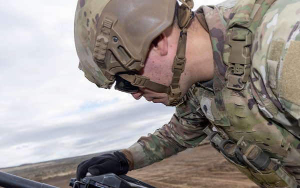1-2 Stryker Brigade Combat Team Conducts Mark 19 Live Fire Training