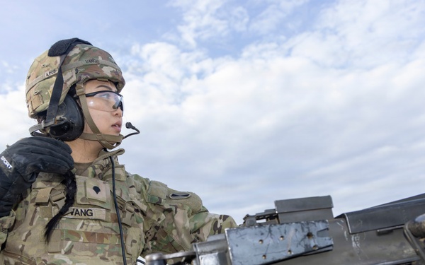 1-2 Stryker Brigade Combat Team Conducts Mark 19 Live Fire Training