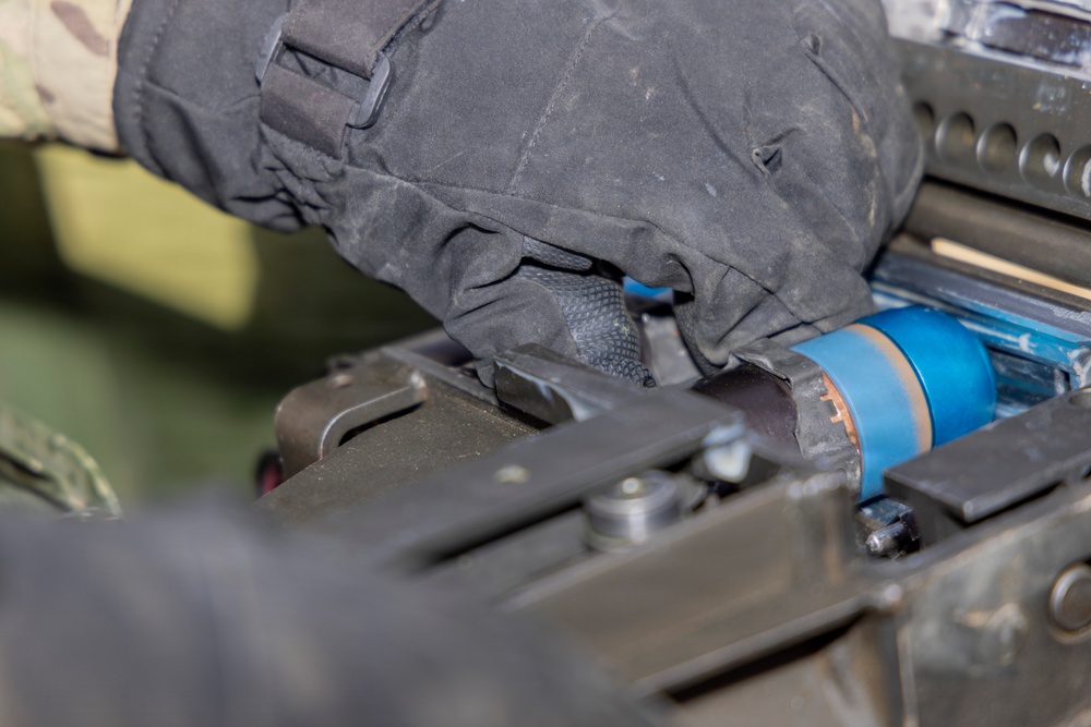 1-2 Stryker Brigade Combat Team Conducts Mark 19 Live Fire Training