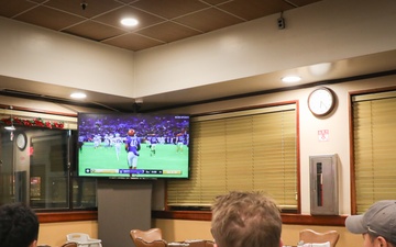 Soldiers watch 2025 Army vs. Navy football game