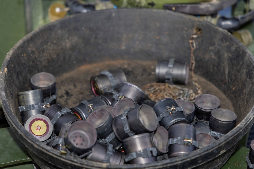 1-2 Stryker Brigade Combat Team Conducts Mark 19 Live Fire Training