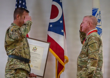 Command Sergeant Major William Adams Retirement Ceremony