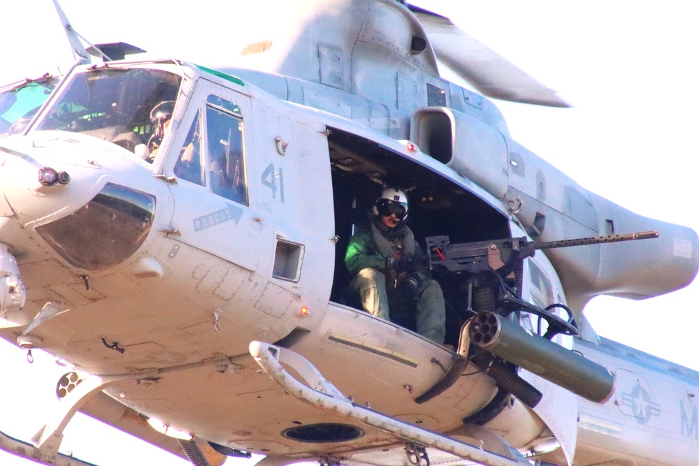 JB MDL- Aerial Live Fire, Marines HMLA 773, HMH 772