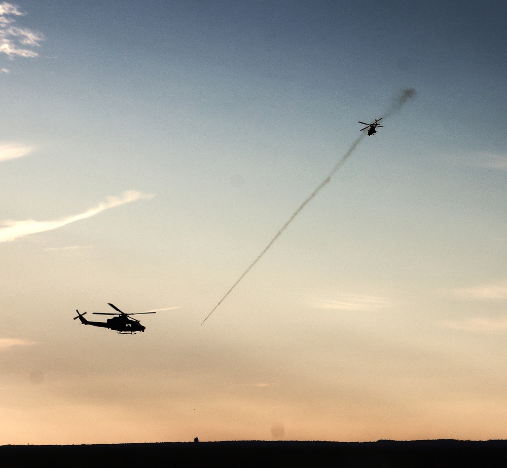 JB MDL- Aerial Live Fire, Marines HMLA 773, HMH 772