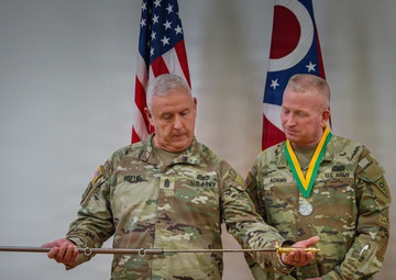 Command Sergeant Major William Adams Retirement Ceremony
