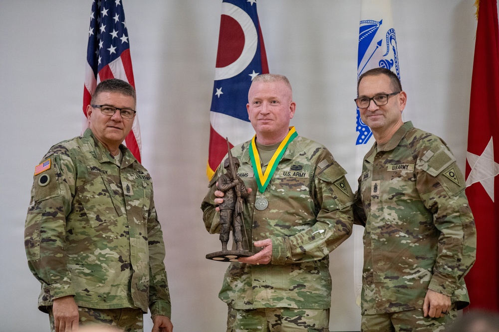 Command Sergeant Major William Adams Retirement Ceremony