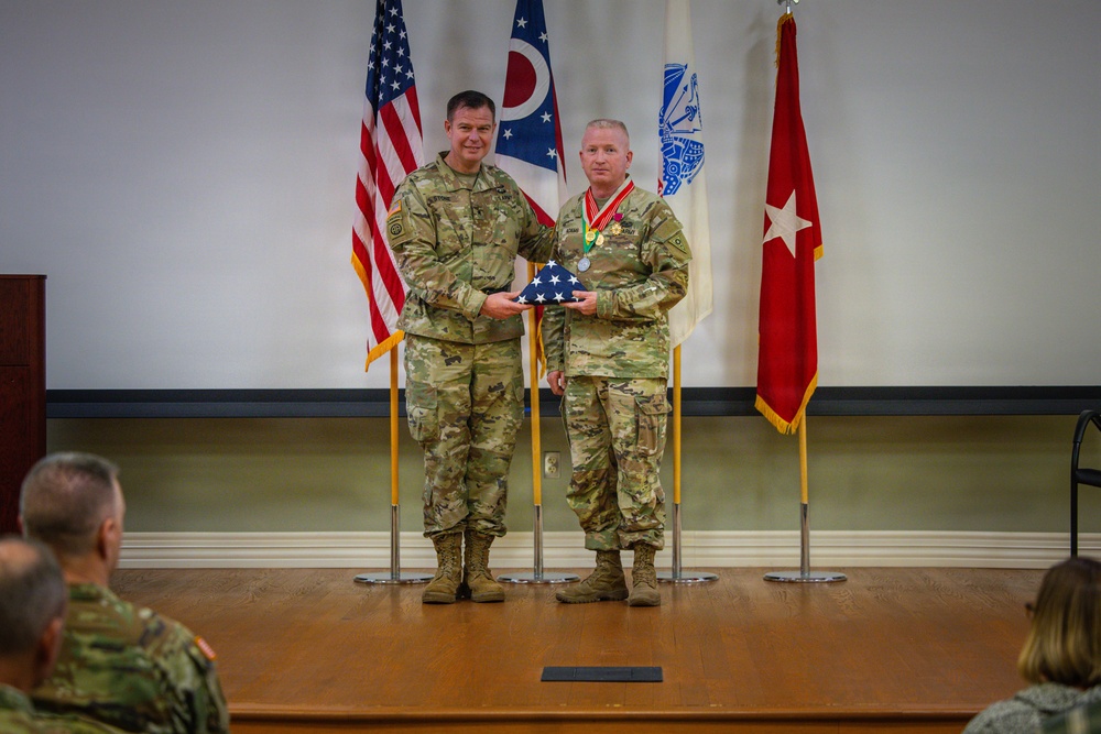 Command Sergeant Major William Adams Retirement Ceremony