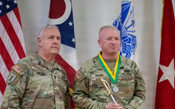 Command Sergeant Major William Adams Retirement Ceremony