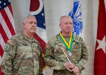 Command Sergeant Major William Adams Retirement Ceremony