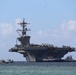 USS Abraham Lincoln (CVN 72) Pulls into Naval Base Guam