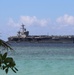 USS Abraham Lincoln (CVN 72) Pulls into Naval Base Guam