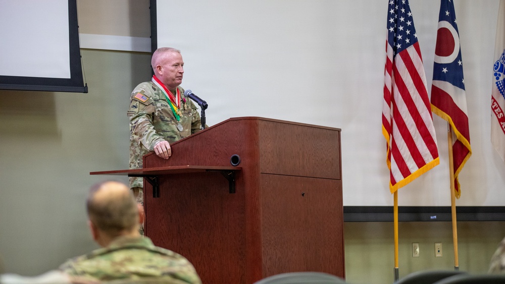 Command Sergeant Major William Adams Retirement Ceremony