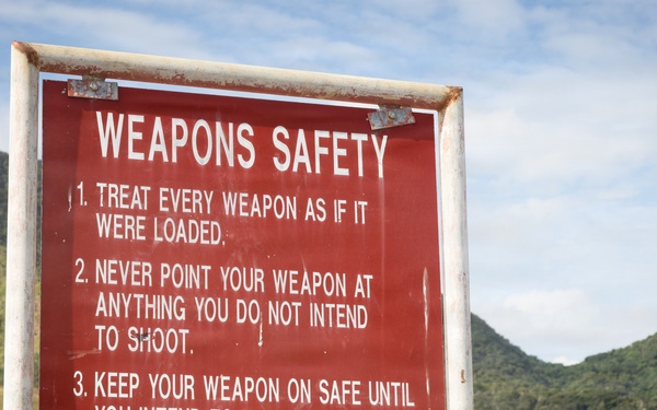 12th LCT Marines Execute a Small Arms Live-Fire Range