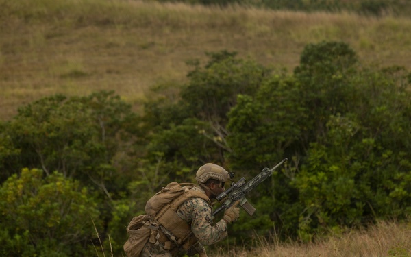 12th LCT Marines Execute Fire Team Attacks During an FTX