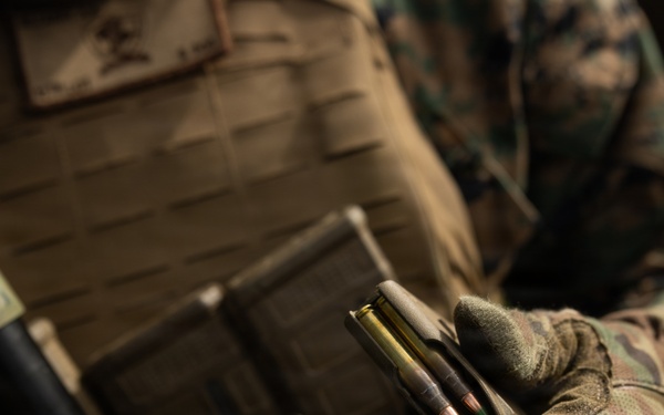 12th LCT Marines Execute a Small Arms Live-Fire Range