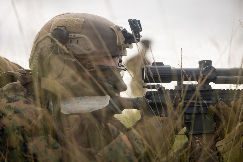 12th LCT Marines Execute Fire Team Attacks During an FTX