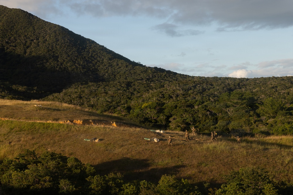 12th LCT Marines Execute Fire Team Attacks During an FTX