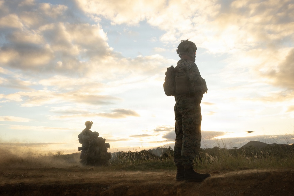 12th LCT Marines Execute Fire Team Attacks During an FTX