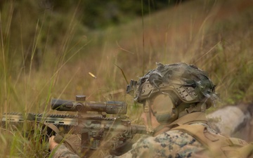 12th LCT Marines Execute a Small Arms Live-Fire Range